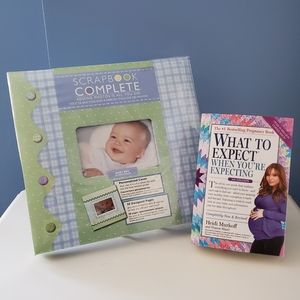 New! What to Expect... AND Baby Boy Scrapbook